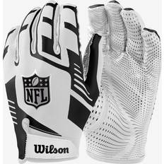 Handsker Wilson NFL Stretch Fit Receivers Glove - White/Black