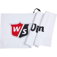 Wilson Badehåndklæder Wilson Tour golfhandduk White/White/ Badlakan