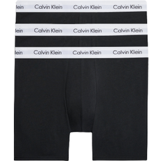 Calvin Klein Boxershorts løse - Herre Tøj Calvin Klein Stretch Boxer Briefs 3-pack - Black