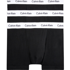 42 - M - Midinederdele Tøj Calvin Klein Cotton Stretch Trunks 3-pack - Black