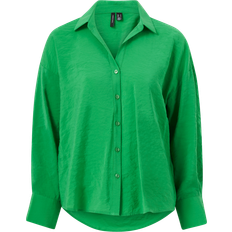 Vero Moda XXL Skjorter Vero Moda dame skjorte VMQUEENY Bright Green
