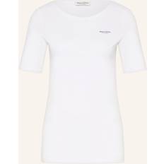 Marc O'Polo 26 - Dame Tøj Marc O'Polo Tshirt, Short Sleeve, Carree Neckl Kvinde T-shirts hos Magasin White