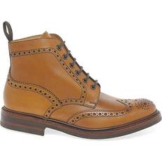 Loake Herre Oxford Loake Bedale Mens Wide Fit Brogue Boots