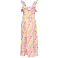 Selected 40 - Pink Kjoler Selected Aurelia Ruffled Dress - Blushing Bride