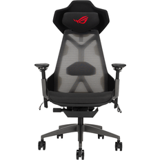 PU læder/PVC læder Gamer stole ASUS ROG Destrier Ergo Gaming Chair - Black