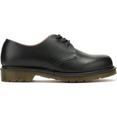 10,5 - 43 - Unisex Lave sko Dr. Martens 1461 Plain Welt Smooth - Black
