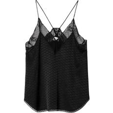 Zadig & Voltaire T-shirts & Toppe Zadig & Voltaire Christy Jacquard Zv Silk Camisole