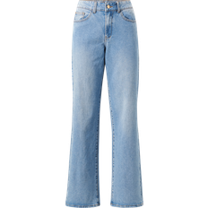 Object Bomuld Bukser & Shorts Object Jeans objMarina MW Denim Jeans Noos Blå