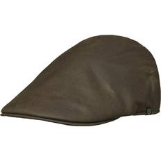 Chevalier Torre Waxed Cotton Sixpence Cap Leather Brown