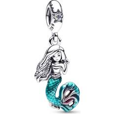 Pandora Guldbelagt Smykker Pandora Authentic 792695c01 disney the little mermaid ariel dangle charm