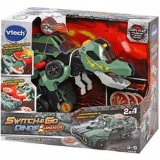 Vtech Interaktive robotter Vtech Super robot der kan ændres Switch & Go Dinos Sport T-Rex Dinosaur Bil Lyd 22 x 10 cm
