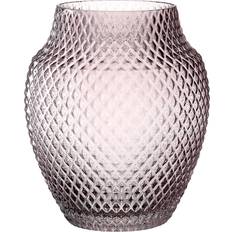 Leonardo Glas Brugskunst Leonardo Poesia, Urneformet Glas, Pink.. Vase