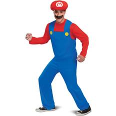 Kostumer Disguise Men Mario Classic Costume X
