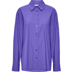 Gestuz Lilla Skjorter Gestuz IsolGZ OZ shirt Oversized skjorter Purple