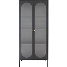 Skab House Nordic Tall Black Vitrineskab 80x180cm