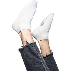 Frank Dandy Hvid Strømper Frank Dandy Bamboo Ankle Socks 5-pack - White