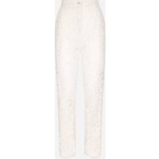 48 - Hvid - XXS Bukser & Shorts Dolce & Gabbana Trousers