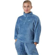Reebok Dame T-shirts Reebok Myt Cozy Pack Coverup Blusla, Female, Tøj, Skjorter, Træning, blå