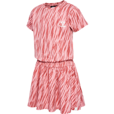 134 - Pink Kjoler Hummel Sophia S/S Dress - Canyon Rose (219944-8164)