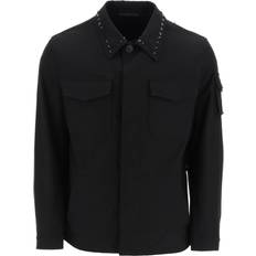 Valentino Herre Tøj Valentino Men's Rockstud Overshirt - Black