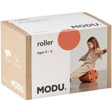 MODU Byggelegetøj MODU Roller Balancerulle Burnt Orange/Dusty Green