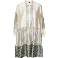 Vero Moda Vmlevi Short Dress - Grey/Birch