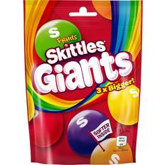 Skittles Slik Skittles Giants Vegan Chewy Sweets Fruit Flavoured Pouch Bag