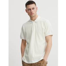 Blend Hvid T-shirts & Toppe Blend Polohemd 20715297 Weiß Regular Fit