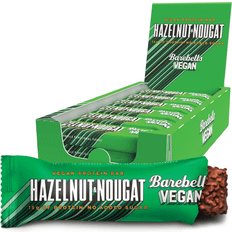 Barebells proteinbar Barebells Vegan Bar Hazelnut & Nougat 55g 12 stk