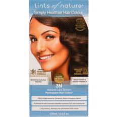 Tints of Nature Genfugtende Hårfarver & Farvebehandlinger Tints of Nature Permanent Hair Colour 3N Natural Dark Brown 130ml