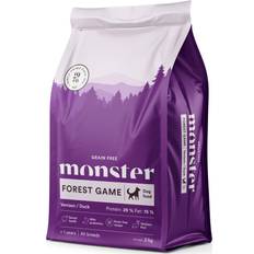 Monster Hunde Kæledyr Monster Dog Grain Free Forest Game All Breed Venison & Duck
