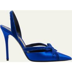 3,5 - 40 ⅔ Højhælede sko Tom Ford Stretch Velvet Logo Leggings Blue