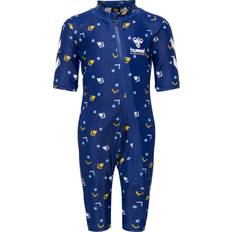 Hummel UV-tøj Børnetøj Hummel Morgat Swim Suit - Navy Peony (217380-7017)