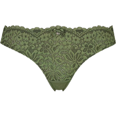 Blonder - Bådudskæring - Grøn Tøj Hunkemöller Rose Thong - Four Leaf Clover