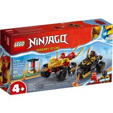 Lego Byggelegetøj Lego Ninjago Kai & Rass Car & Bike Battle 71789