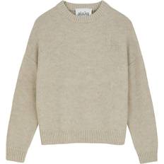 Beige - L Overdele Aiayu Highland Juna Sweater - Pure Natural