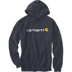 Carhartt Herre - XS Tøj Carhartt Men's Loose Fit Midweight Logo Graphic Hoodie - New Navy