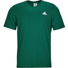 Grøn - Jersey - Pelsfrakker Tøj adidas Essentials Single Jersey Embroidered Small Logo T-shirt - Collegiate Green
