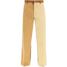 Marni S Bukser Marni x Carhartt colour-block panelled trousers men Cotton Neutrals