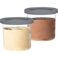 BPA-fri/Stabelbare Køkkenbeholdere Ninja Ice Cream Køkkenbeholder 47cl 2stk