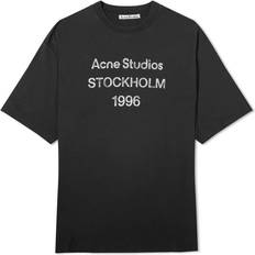 Acne Studios T-shirts & Toppe Acne Studios Logo T-shirt - Faded Black