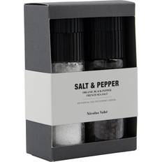 Sort peber Krydderier & Urter Nicolas Vahé Salt & Organic Pepper Gaveæske 2pack