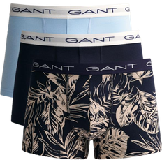 Gant Underbukser Gant Men's Tropical Leaves Print Trunks 3-pack - Evening Blue