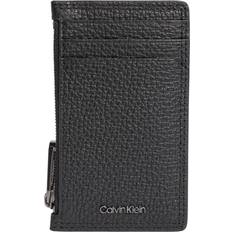 Calvin Klein Minimalism Leather Cardholder K50K510903BAX - Black 9.00