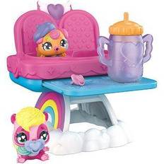 Hatchimals Alive Hungry Playset Highchair Toy &Amp; 2 Mini Figures