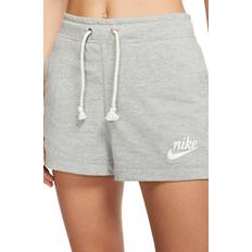Nike Bomuld - Dame - Fitness - M Shorts Nike Gym Vintage Short Grey, Female, Tøj, Shorts, blå