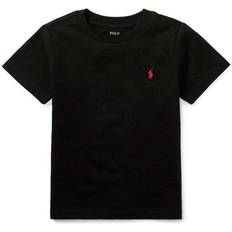 Ralph Lauren Drenge Overdele Børnetøj Ralph Lauren Kid's Short Sleeve T-shirt - Black