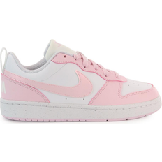 Nike Pink Sneakers Nike Court Borough Low Recraft GS - White/Pink Foam