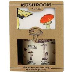 Gift Republic Mushroom Mug and Socks Set Krus 50cl
