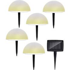 Grundig LED-belysning Bedlamper Grundig Solcelle havebelysning halvkugle Bedlampe